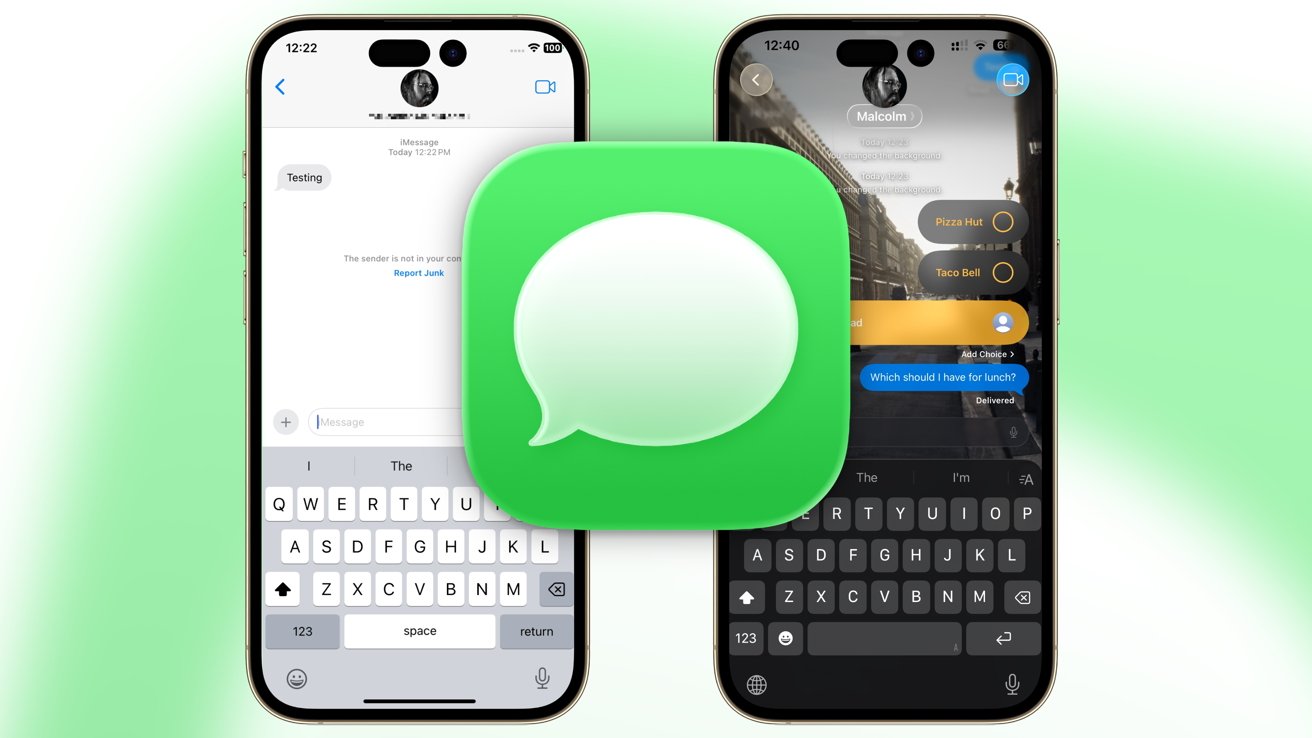 iOS 26 vs 18: Sjovere, smartere og nyttige beskedfunktioner