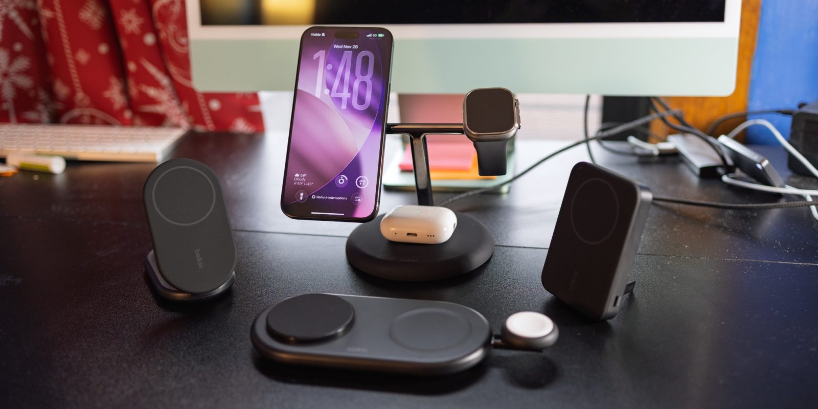 Belkin overgår sig selv: MagSafe-ladestandere og powerbanks til Apple-nørder på tilbud