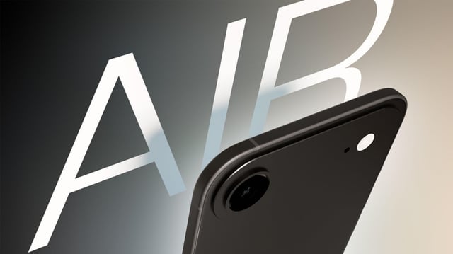 iPhone 17 Air lander til €1.059 – får 256GB som standard og 1TB til den modige