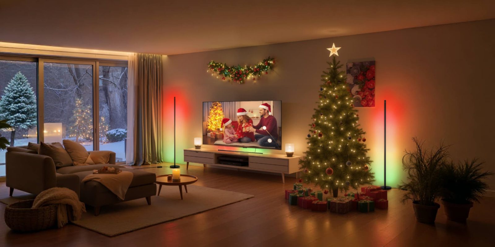 SwitchBot’s nye Matter-gulvlampe: HomeKit-klar farveeksplosion til Apple-fans