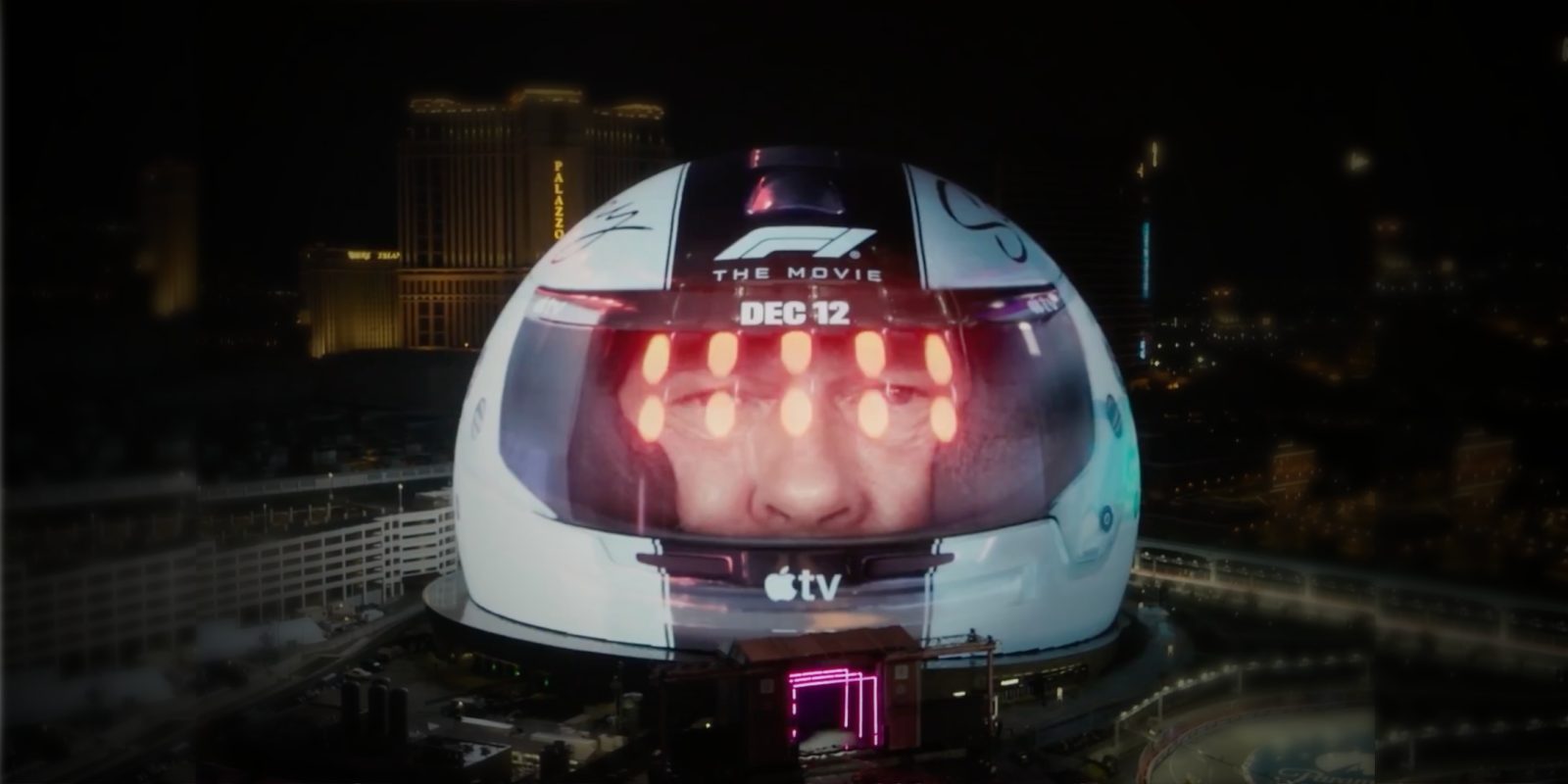 Apple TV lyser op i Las Vegas Sphere: F1-film, Brad Pitt og vilde Black Friday-rabatter
