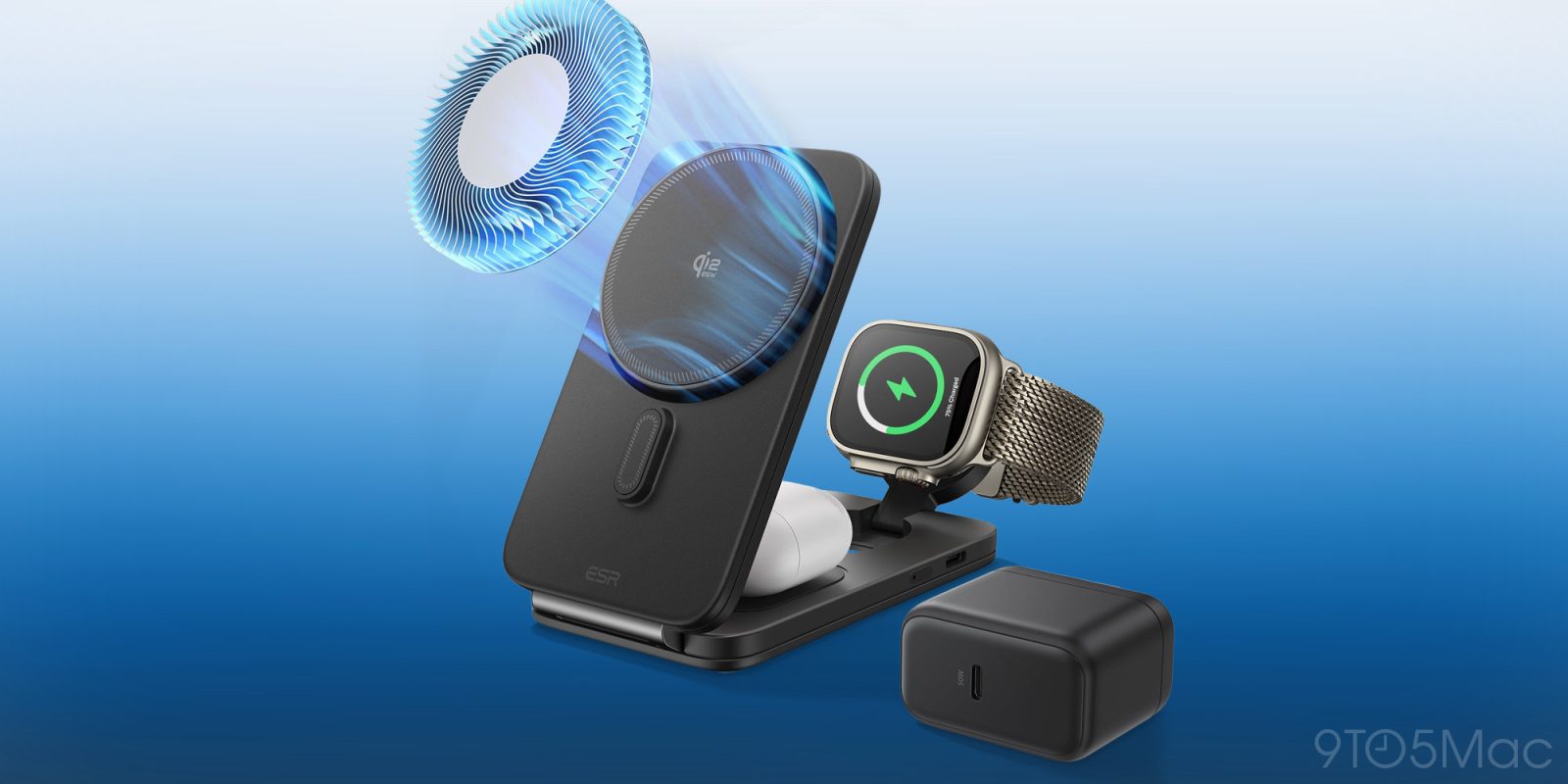 ESR CryoBoost 3-i-1 MagSafe-lader: Kølig effektivitet til din iPhone med Qi2.2 hurtigopladning