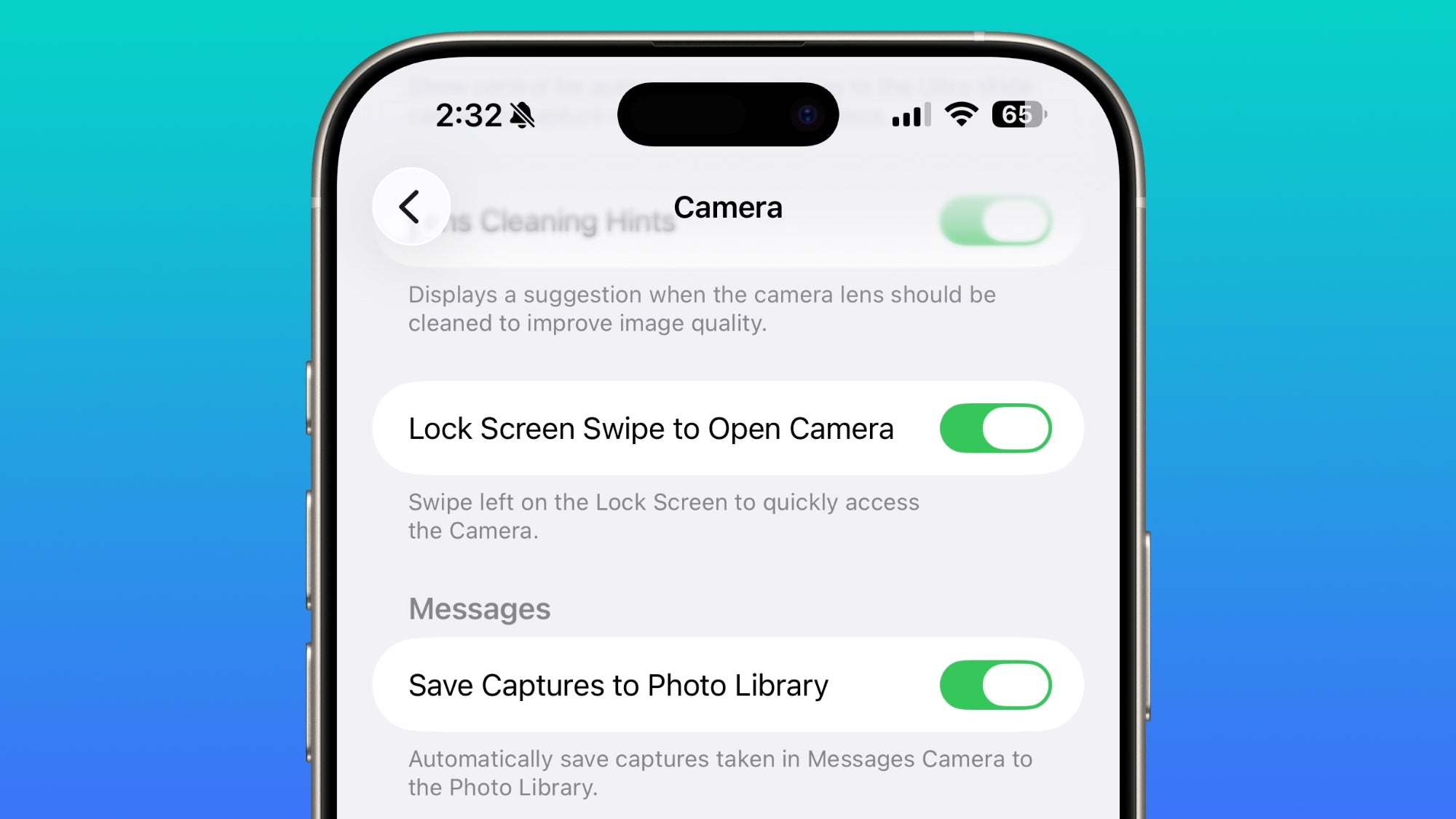 iOS 26.1 Beta 4: Endelig kan du slå kamera-swipe fra på låseskærmen
