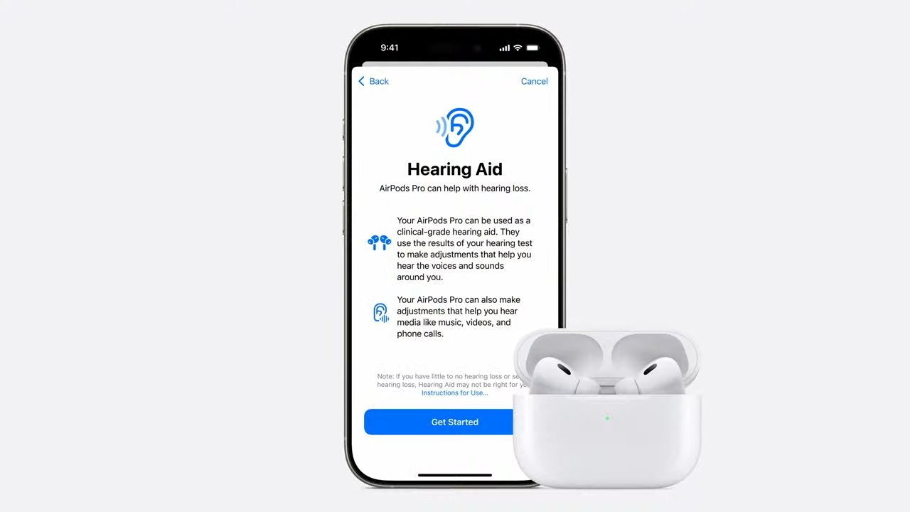 AirPods Pro 2: Global udrulning af høreunderstøttelse