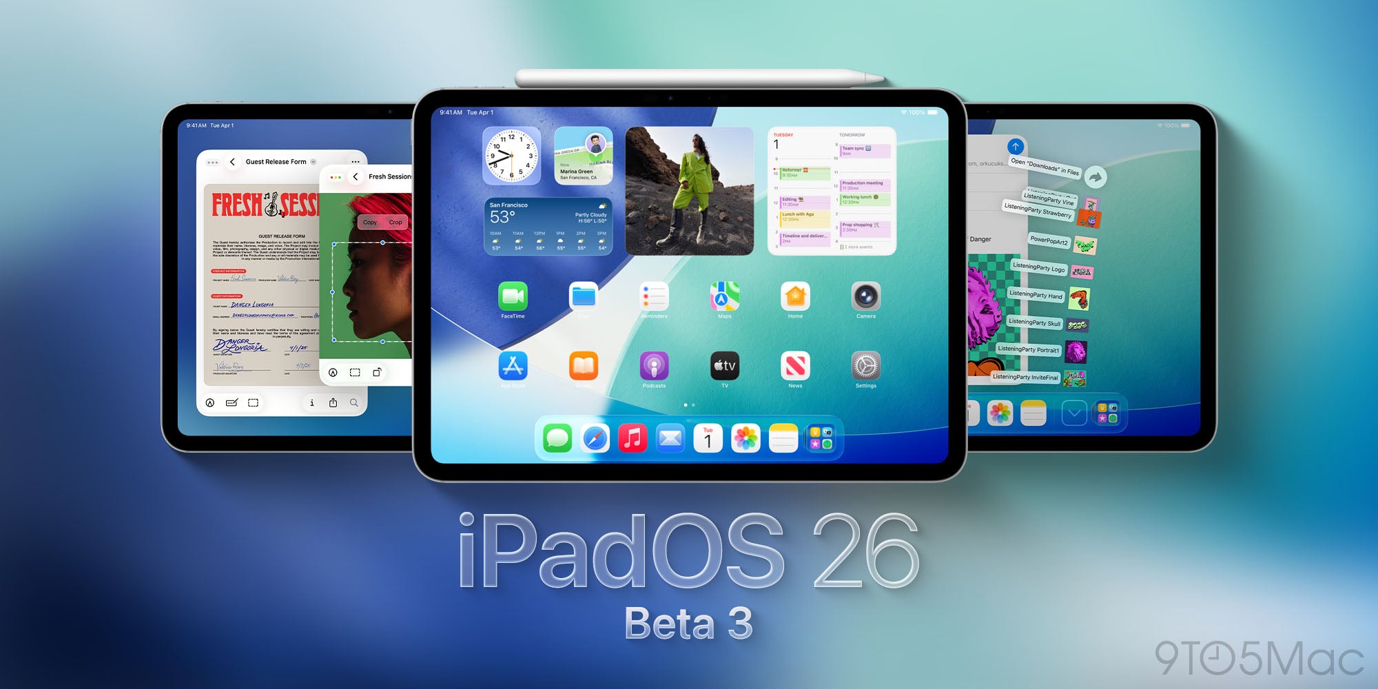 iPadOS 26 beta 3 nu ude før offentlig betaudgivelse