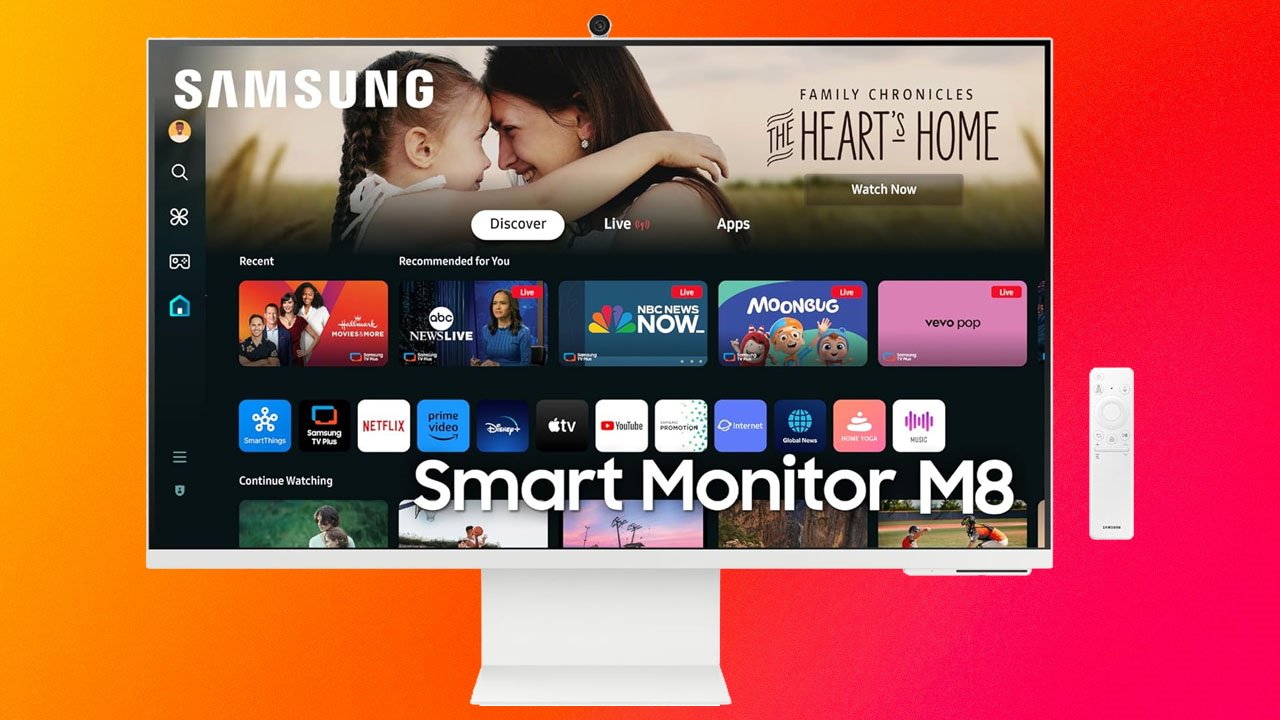 Samsung M8 USB-C monitor tilbud slutter i dag!
