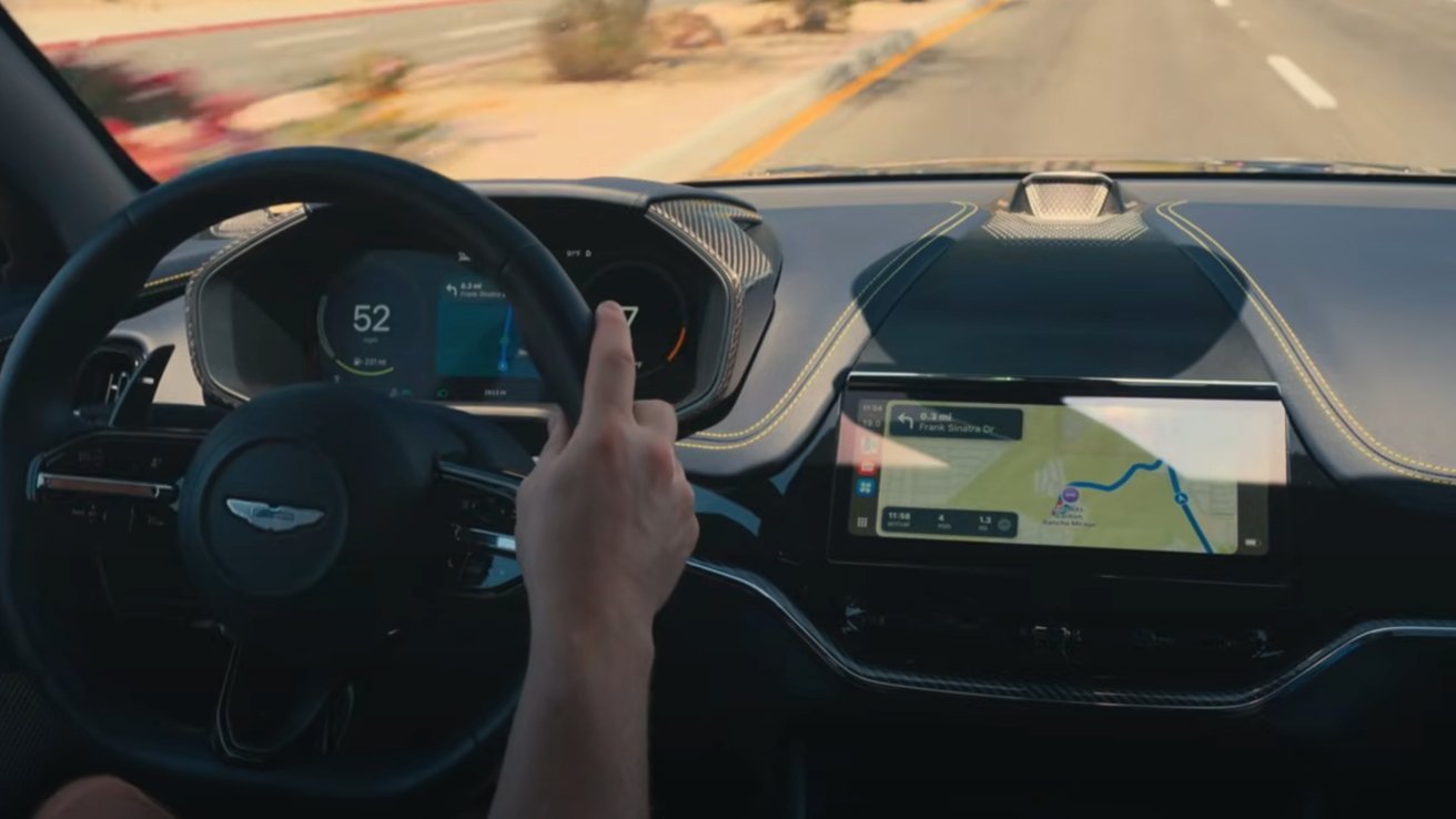Apple smugler videoafspilning ind i CarPlay med iOS 26 – men kun når bilen holder stille
