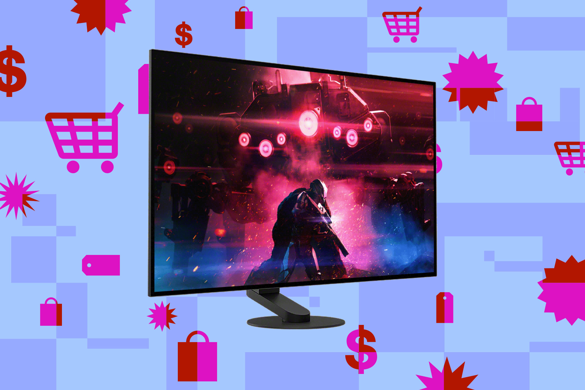 Få 35% rabat på stilfuld OLED gaming-skærm nu!