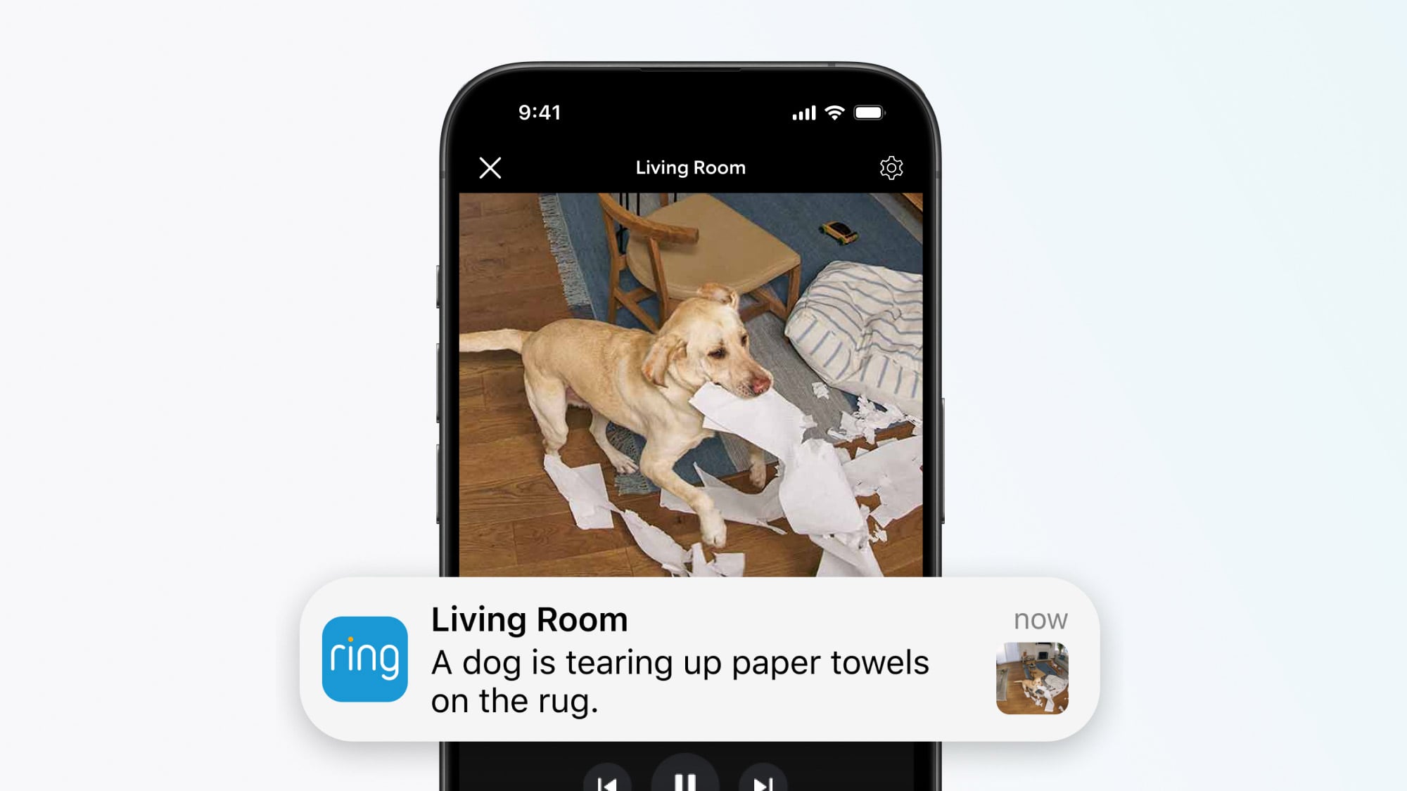 Ring Tilføjer AI-videobeskrivelser til iPhone-appens Meddelelser