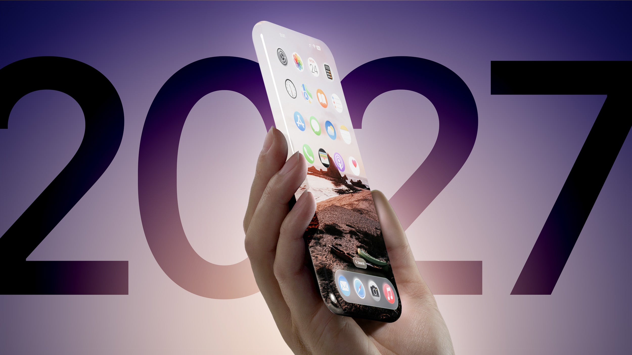 iOS 26’s Liquid Glass-design: Apples skjulte plan for iPhone uden kanter?