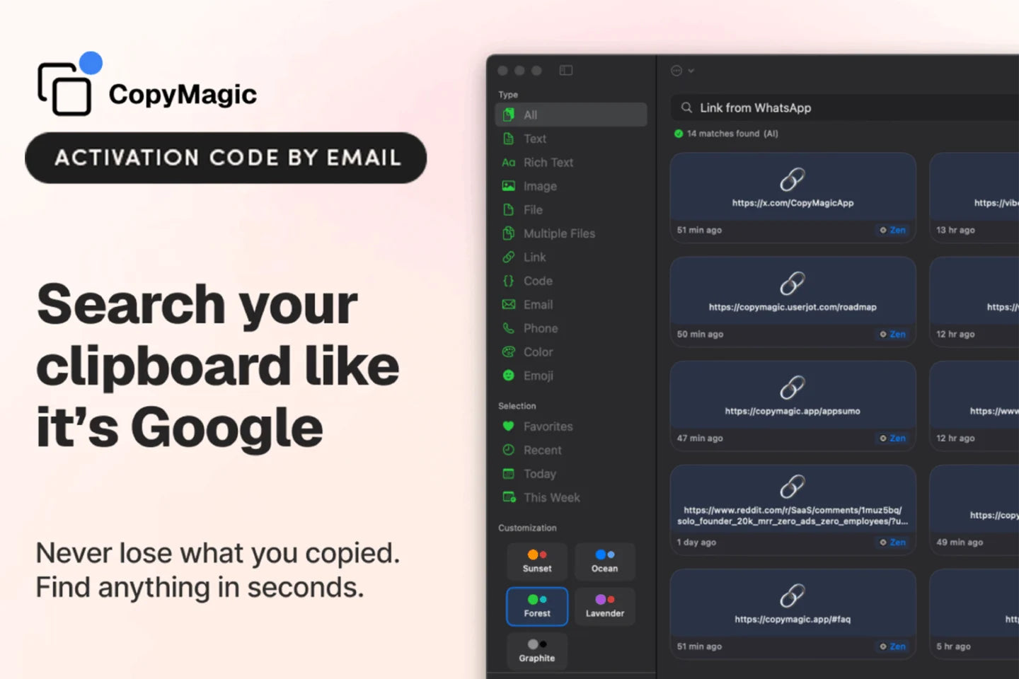 Glem aldrig et copy igen: CopyMagic gør Mac’ens udklipsholder genial