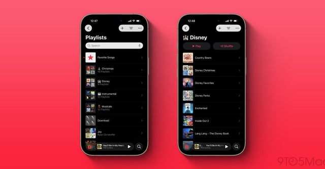 iOS 26: Endelig kan du lave spilleliste-mapper i Apple Music på iPhone og iPad