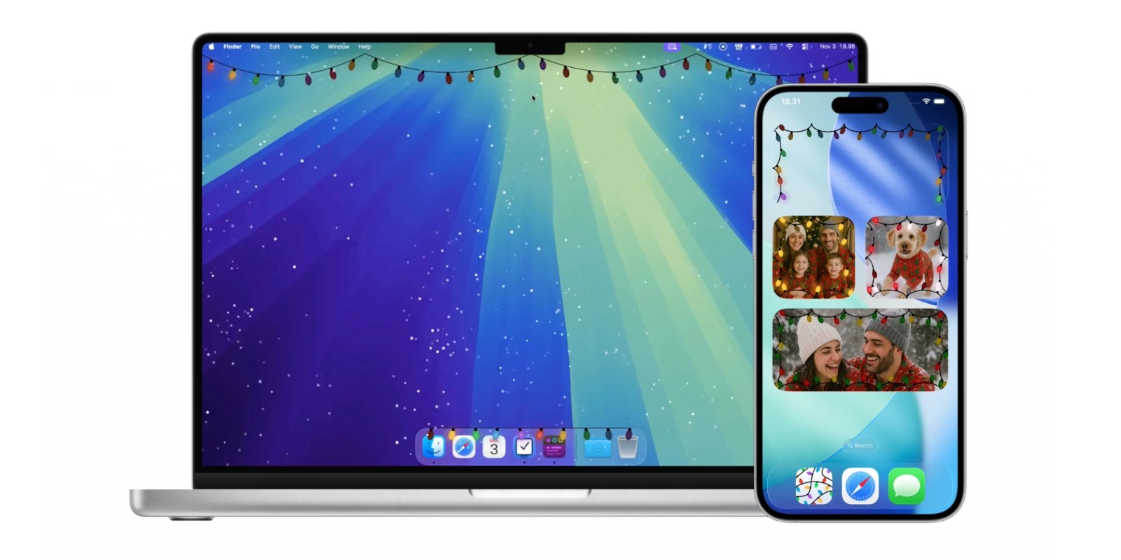 Festivitas spreder sne og julestemning på Mac, iPhone og iPad – nu med Shortcuts-support