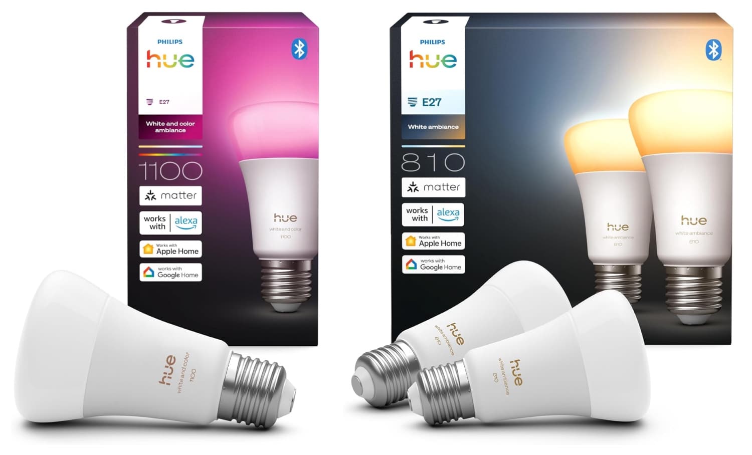 Philips Hue lækkerier: Direkte Matter-understøttelse på vej til smartpærer