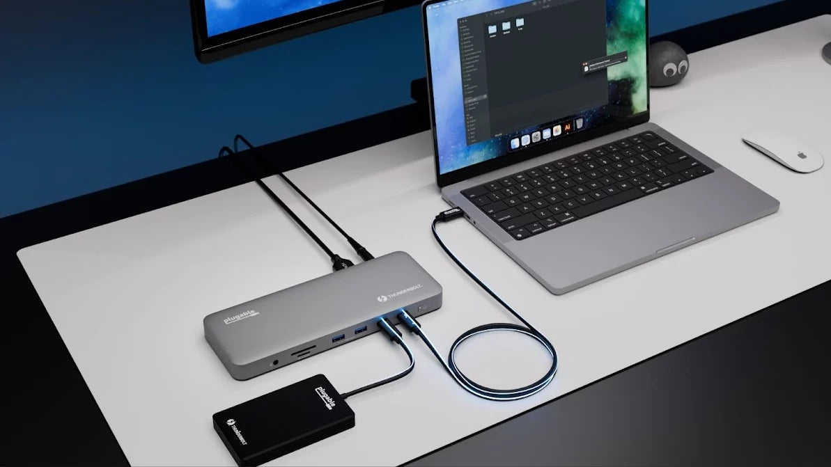 Plugable lancerer Thunderbolt 4-dock designet til Mac – Endelig et dock-mareridt mindre