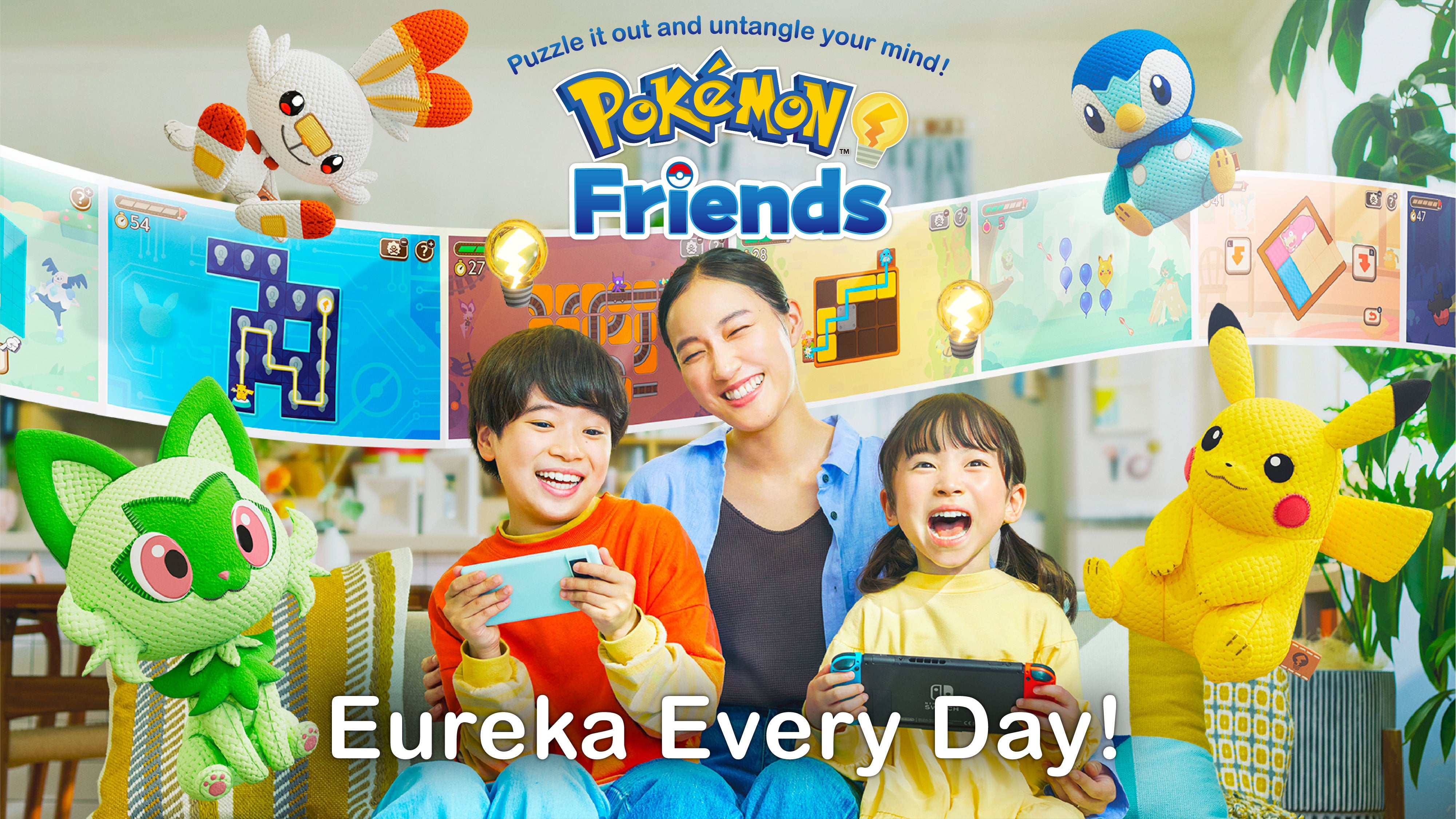 Pokémon Friends lanceret: Daglige puslespil og plushi-kaos på iOS, Android og Switch