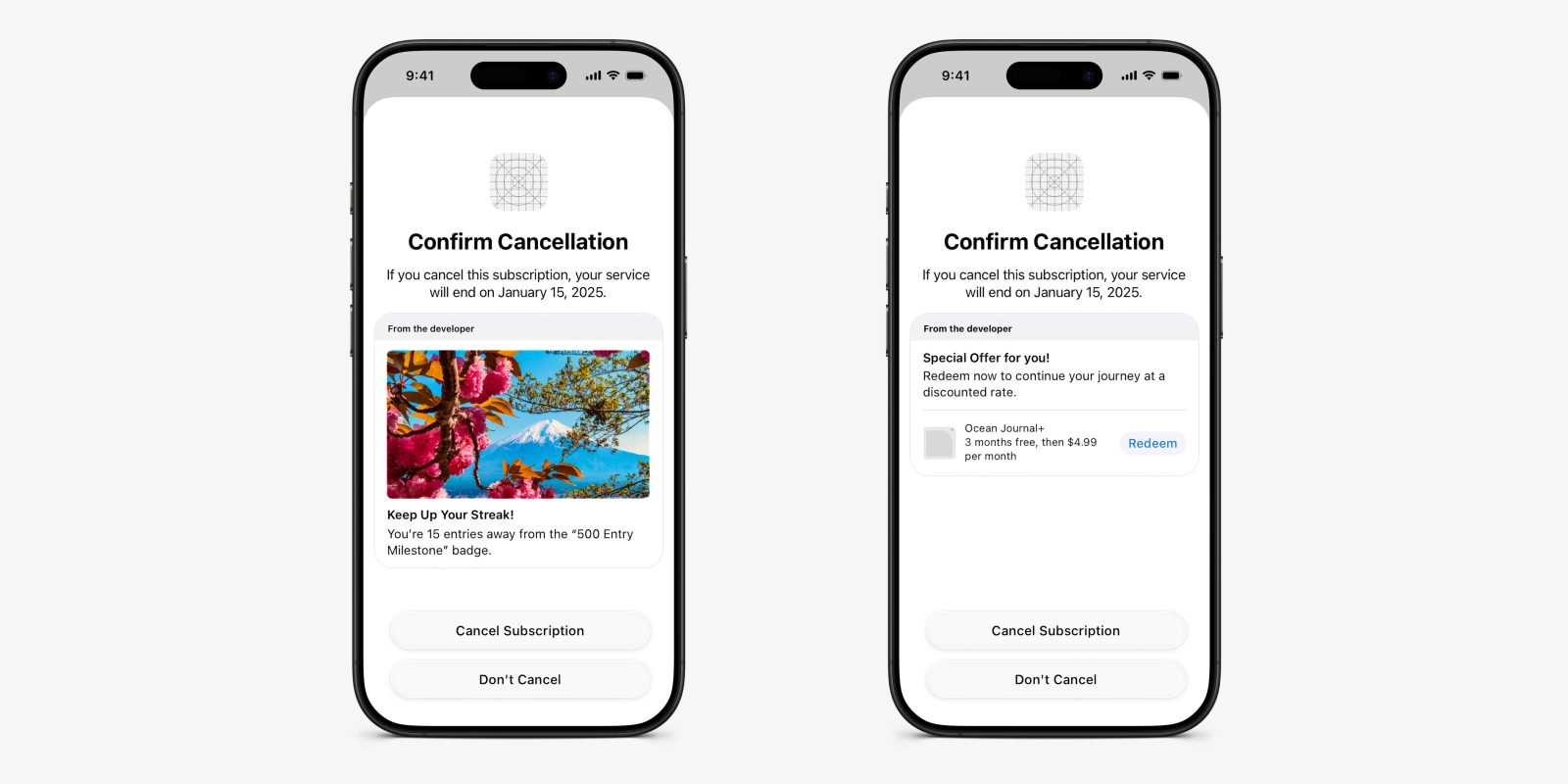 Apple giver nu udviklere lov til at lokke brugere med særlige tilbud ved abonnementopsigelse