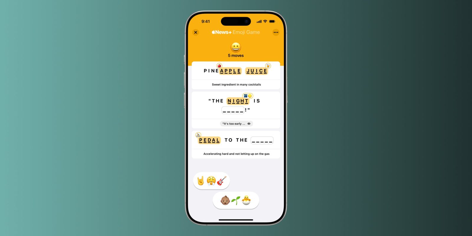 Apple News+ får Emoji Game: Endnu en undskyldning for at spilde tid på din iPhone