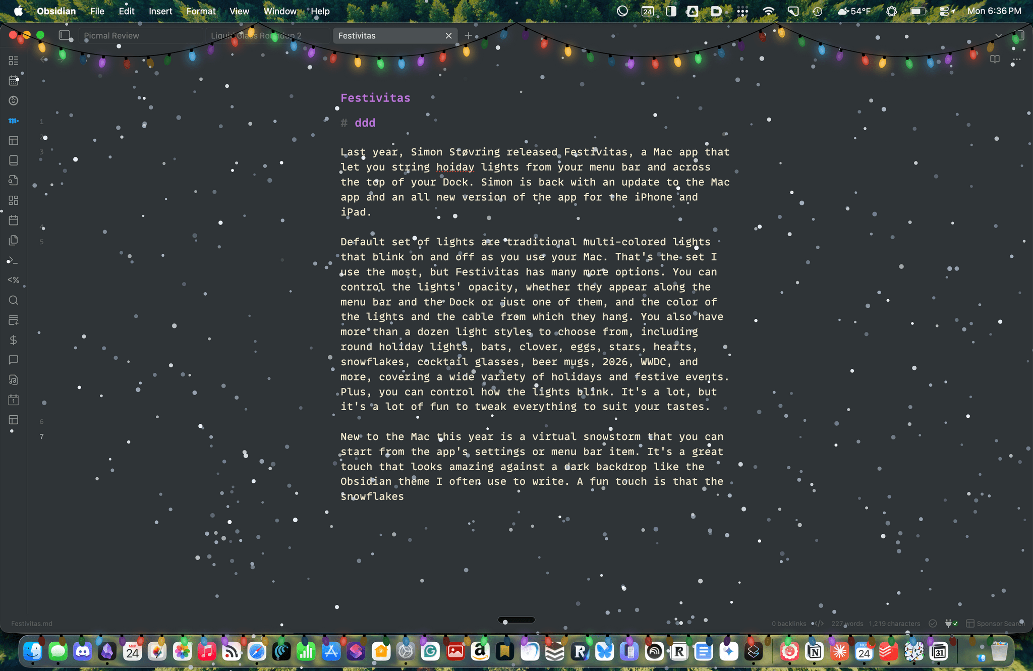 Festivitas: Giv din Mac, iPhone og iPad et nerdet jule-boost
