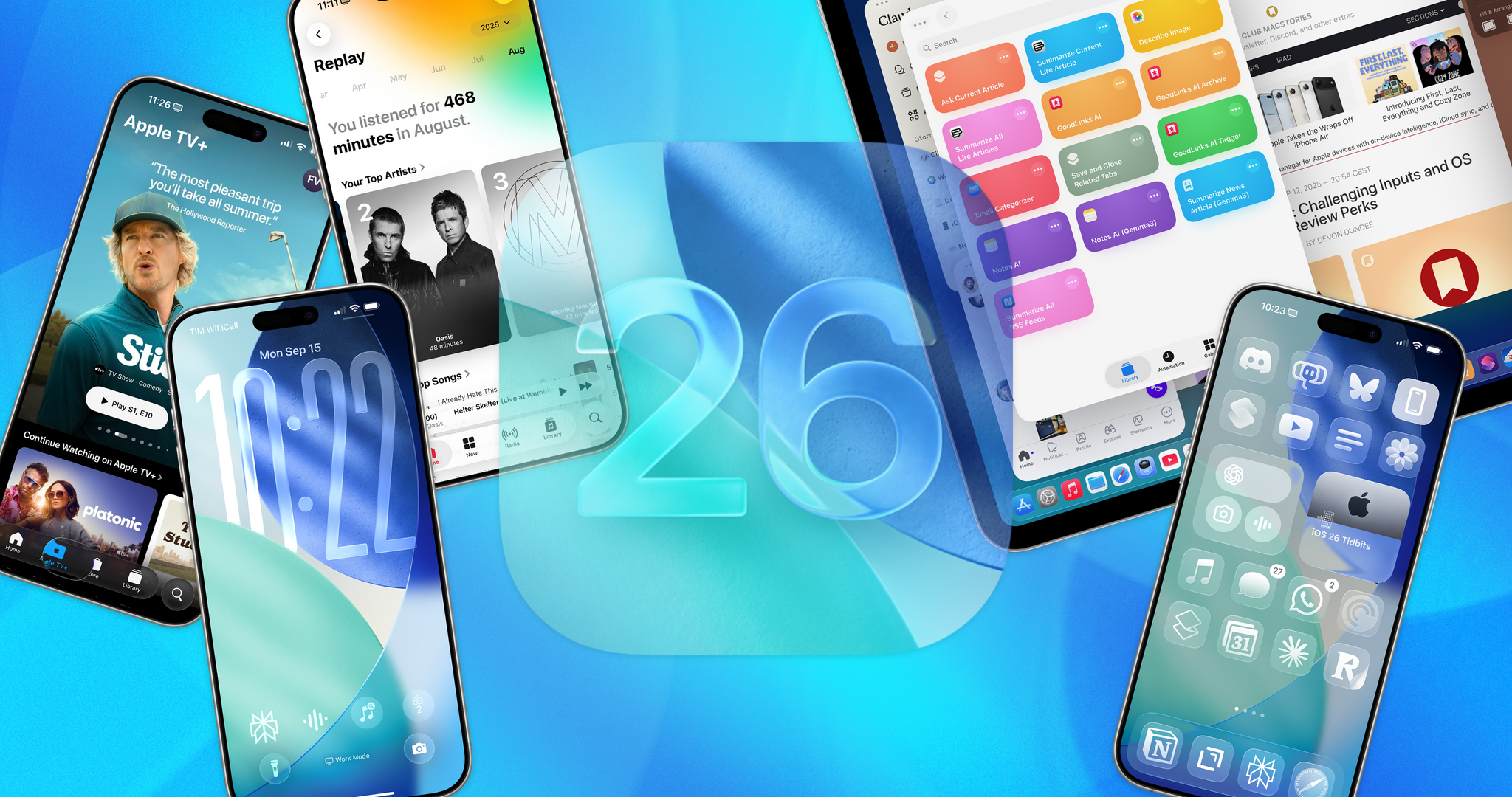 iOS 26 og iPadOS 26: Alt det gamle, alt det nye – Den Store MacStories-anmeldelse