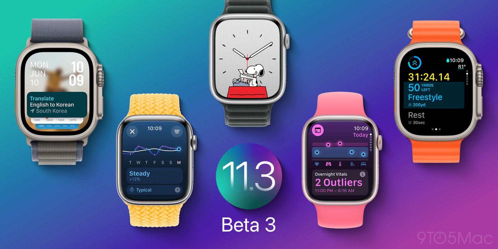 watchOS 11.3 beta 3 nu tilgængelig for udviklere