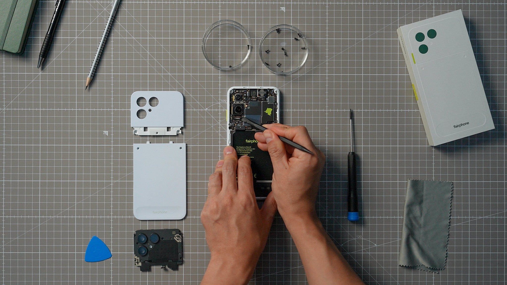 Fairphone 6 scorer perfekt: 10/10 for nem reparation