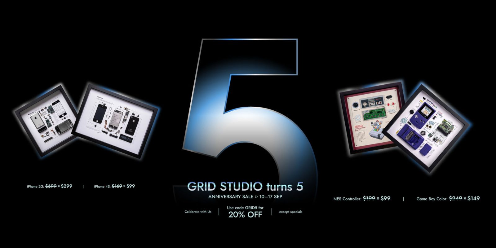Spar op til 2.700 kr. på GRID Studios ikoniske iPhone-rammer – kun i denne uge!