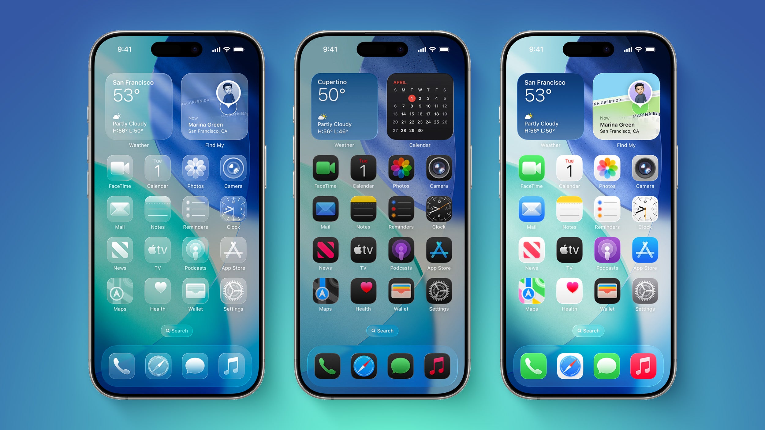 iOS 26: Sådan gør du Apples Liquid Glass-design mere læsevenligt
