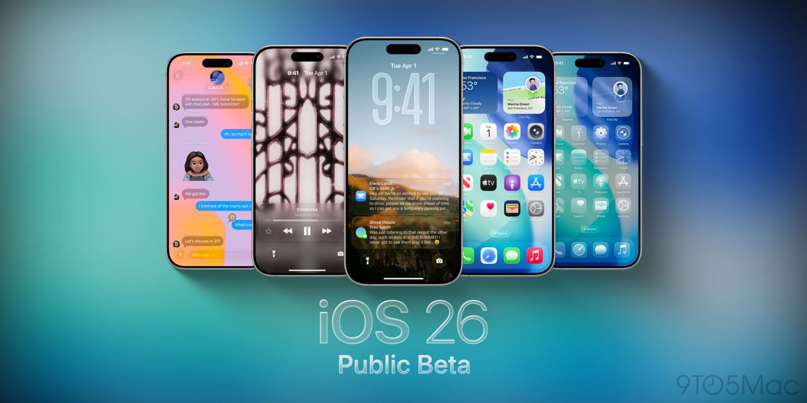 iOS 26 public beta lander: Liquid Glass-design og friske opdateringer til iPhone