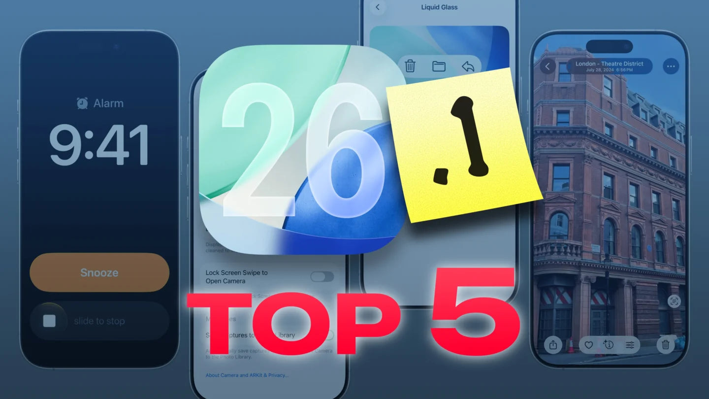 iOS 26.1: De 5 fedeste nye funktioner du ikke må gå glip af