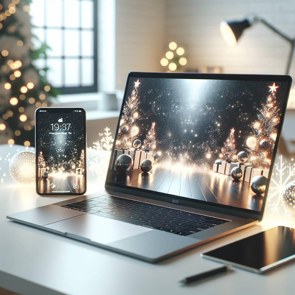 Festivitas: Gør dine Apple-enheder juleklar med lys og sne