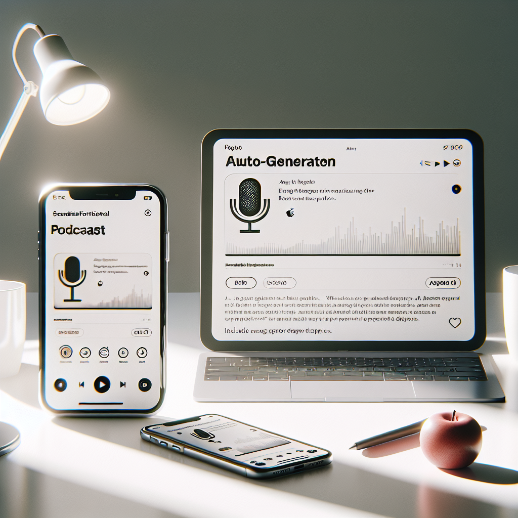 Apple Podcasts får AI-genererede kapitler – nu slipper podcasterne for at gøre arbejdet selv