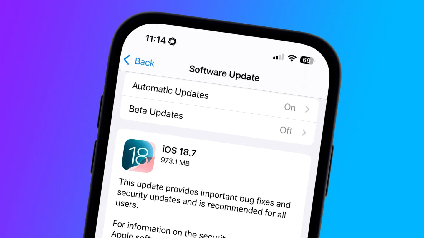 iOS 18.7 og iPadOS 18.7: Vigtige sikkerhedsopdateringer til de opdateringstrætte