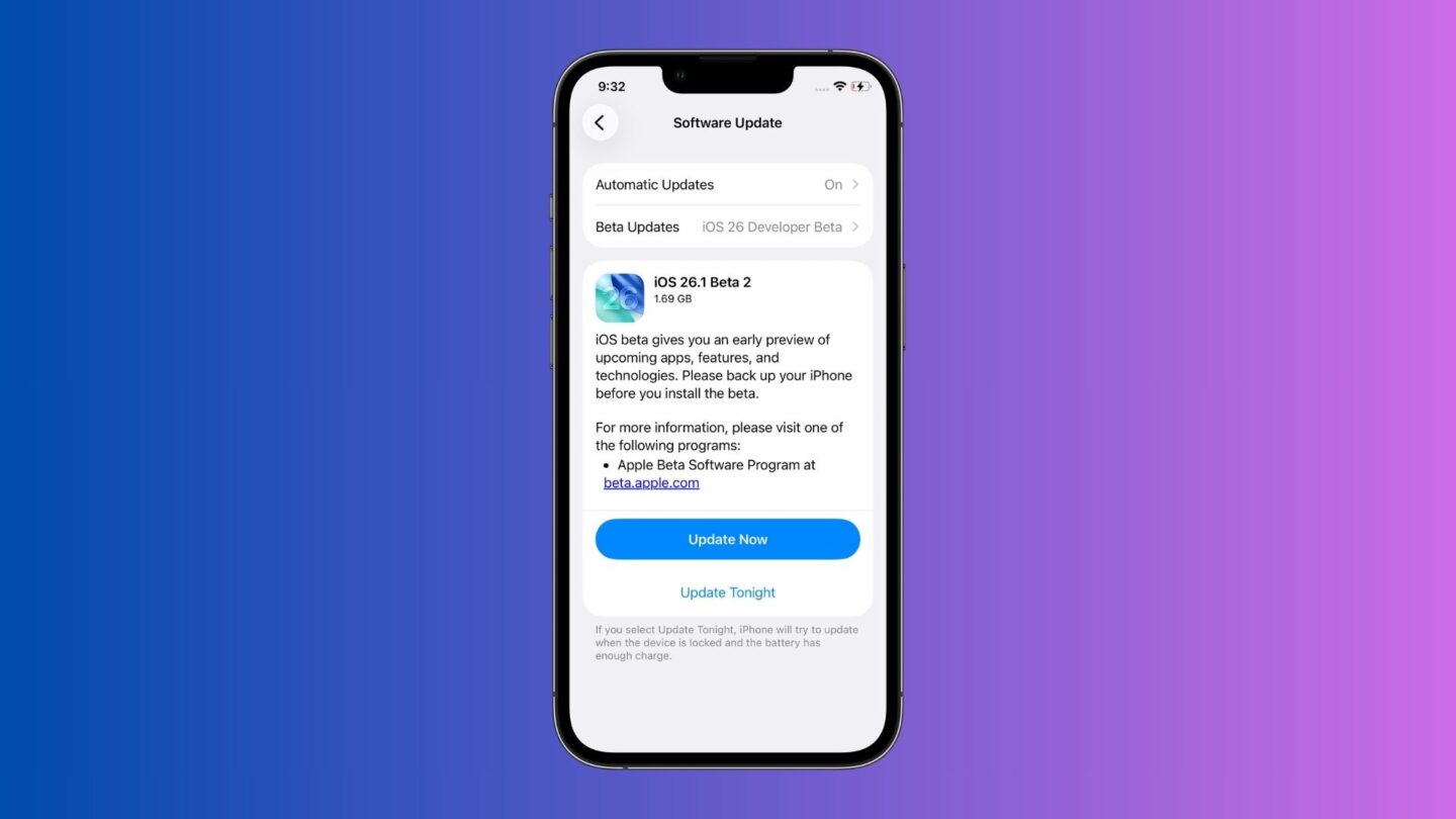 iOS 26.1 beta 2: En håndfuld nye funktioner til iPhone og iPad du ikke vidste du ventede på