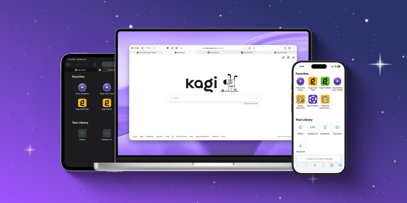Orion-browseren: Lynhurtig, privat og så Apple-agtig som det næsten bliver