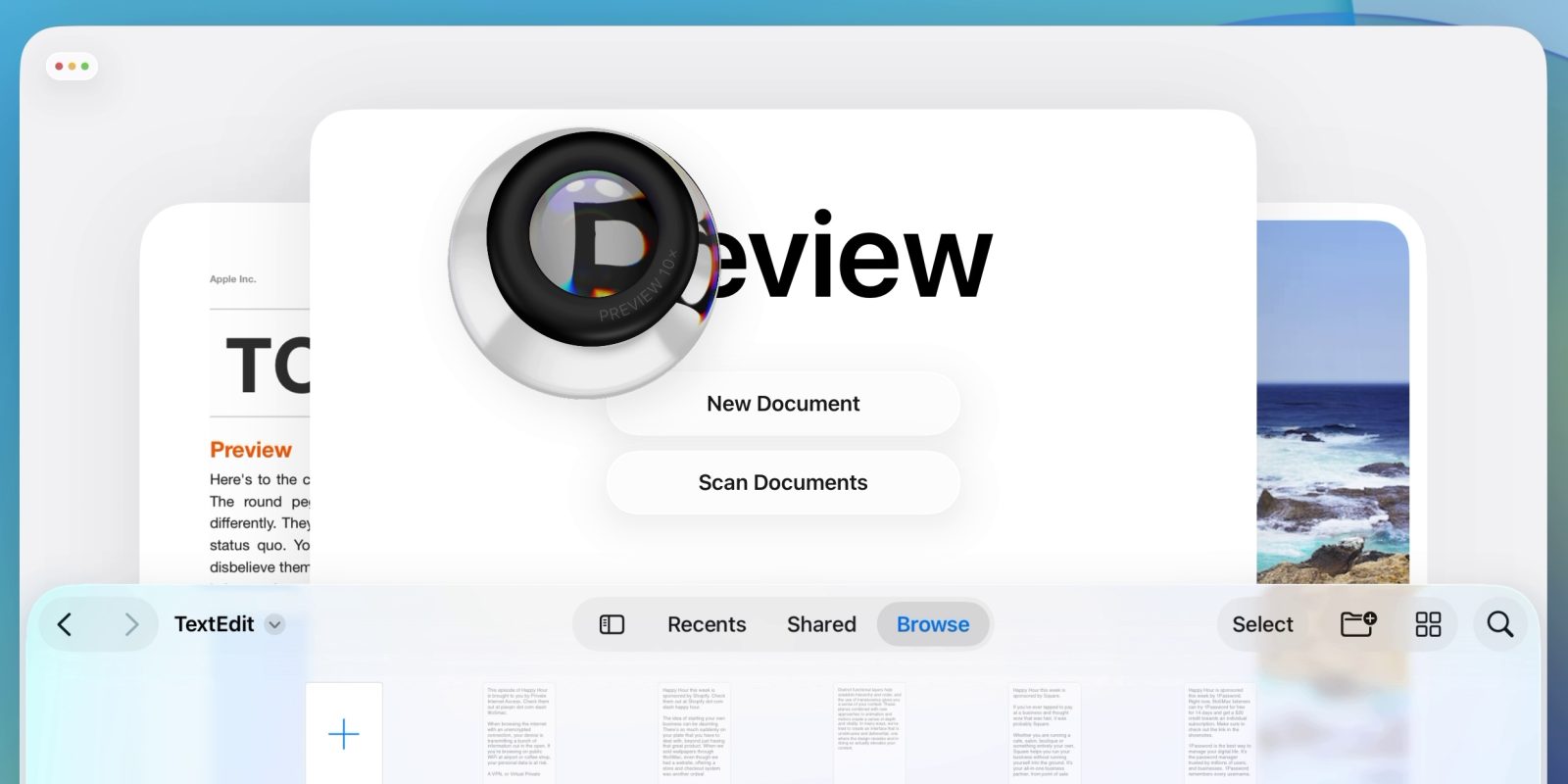 Liquid Glass-easter-egg: Preview-app'en på iPad gemmer sjov i iOS 26