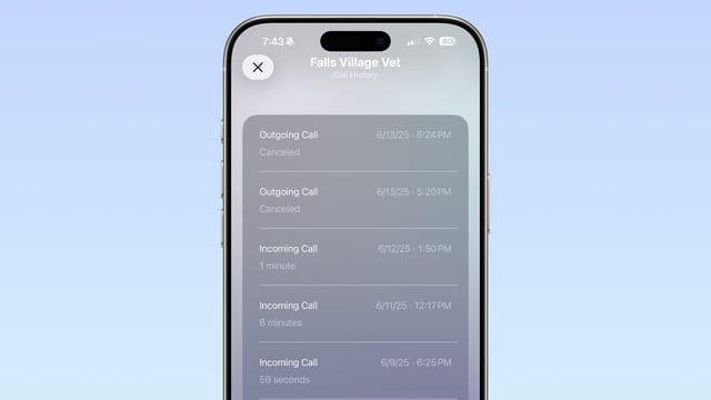 iOS 26 afslører: Få hele din opkaldshistorik med enhver iPhone-kontakt