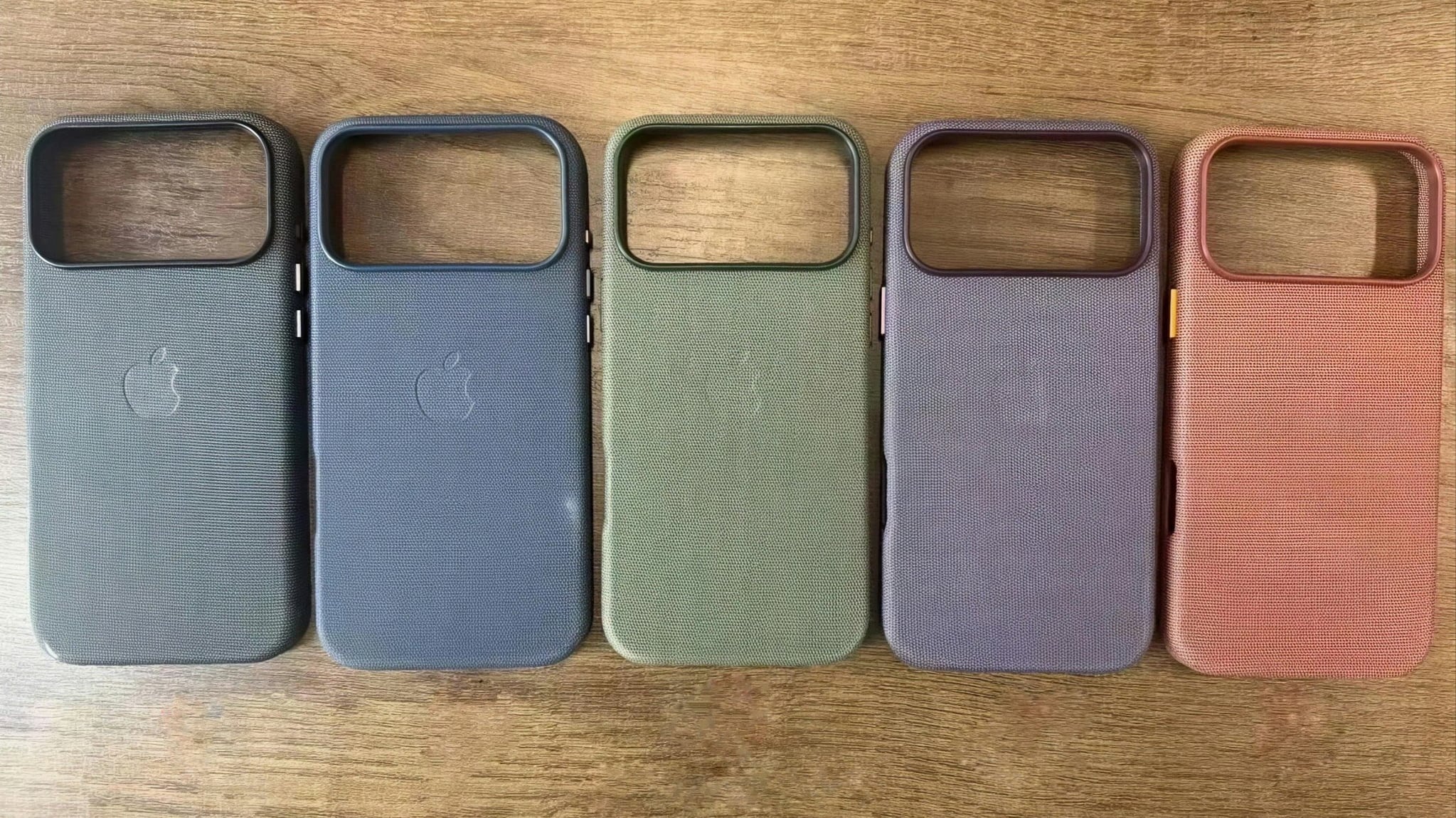 Apple afslører nye TechWoven-covers til iPhone 17: Færre pletter, mere stil?