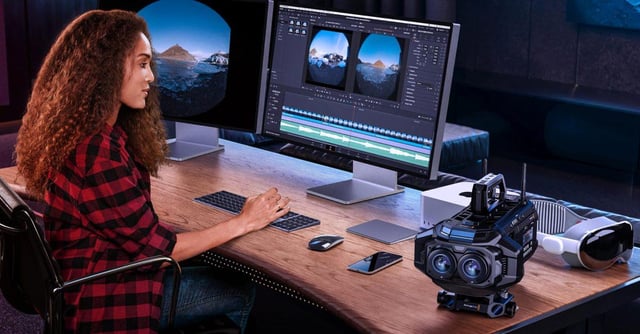 DaVinci Resolve revolutionerer rumlig videoredigering til Apple-fans
