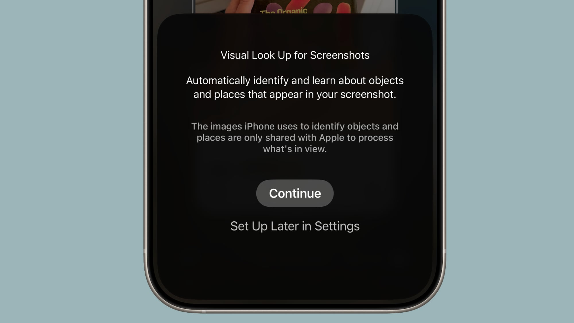 iOS 26: Visual Intelligence løfter skærmoplevelsen til et nyt niveau på iPhone