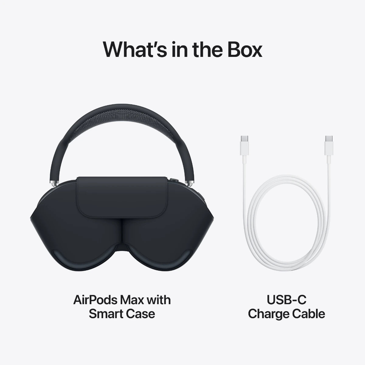 Apple AirPods Max midnatt (USB-C)