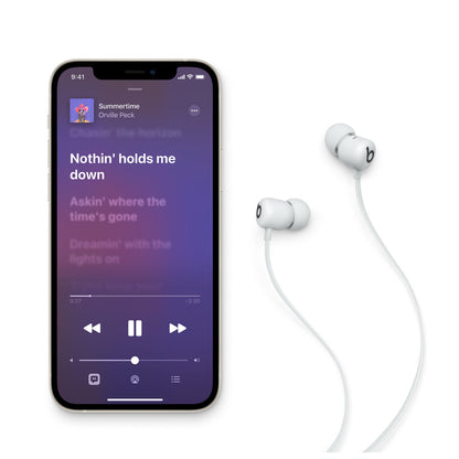 Beats Flex – trådløse øretelefoner til hele dagen – røggrå Apple